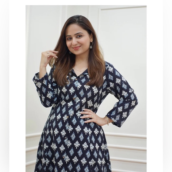 Tops - *COTTON CO-ORD SET UP-N-DOWN*